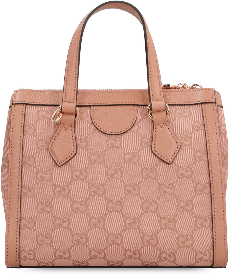 Gucci Ophidia Tote Bag — Pink Cotton