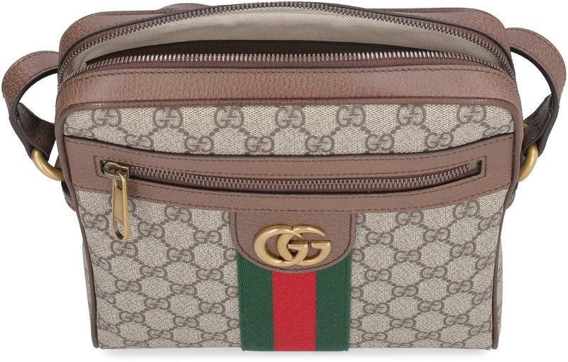 Gucci Ophidia Shoulder Bag — Beige Main: Polyurethane