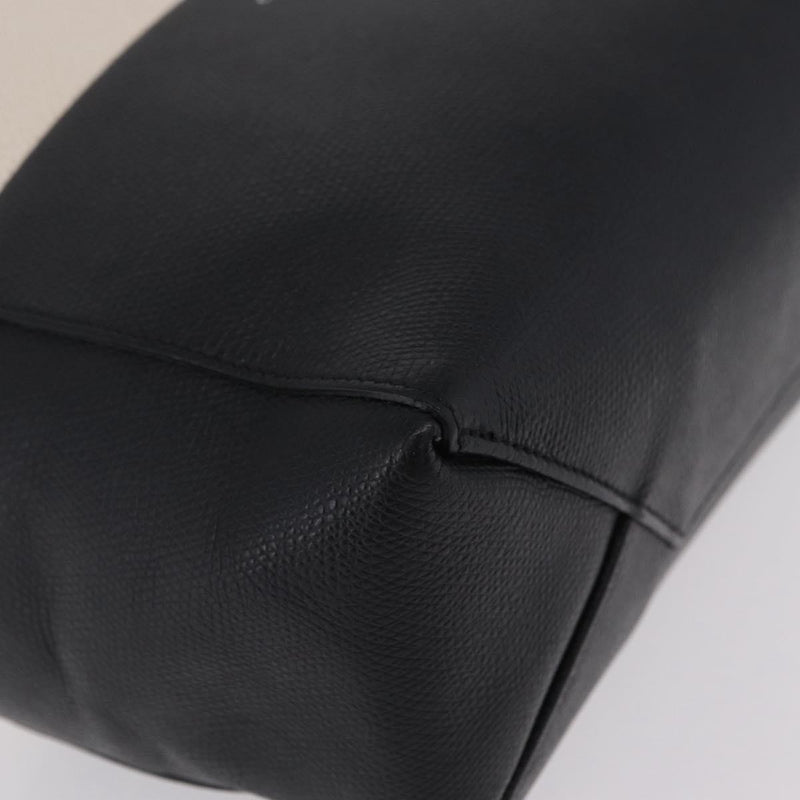 Celine Vertical Bi-Cabas Leather Black Bag