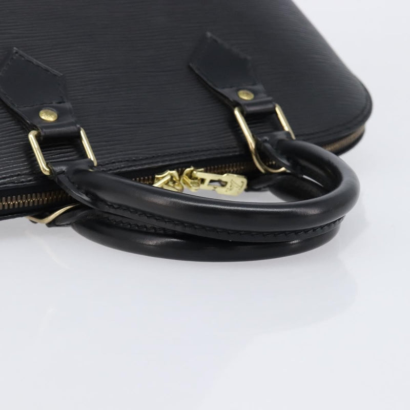 Louis Vuitton Alma Epi Leather Black Bag