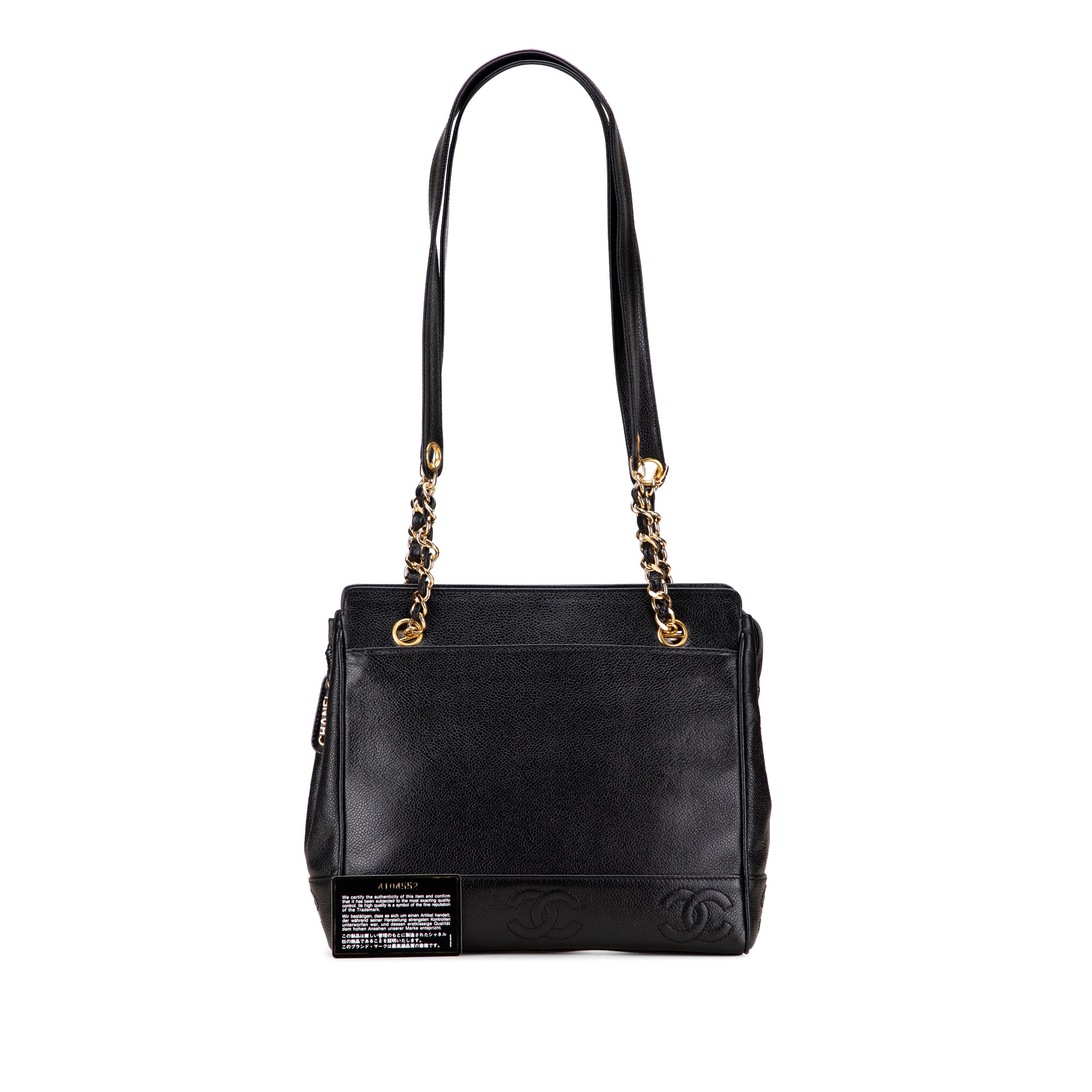 Triple CC Caviar Tote - Image 11