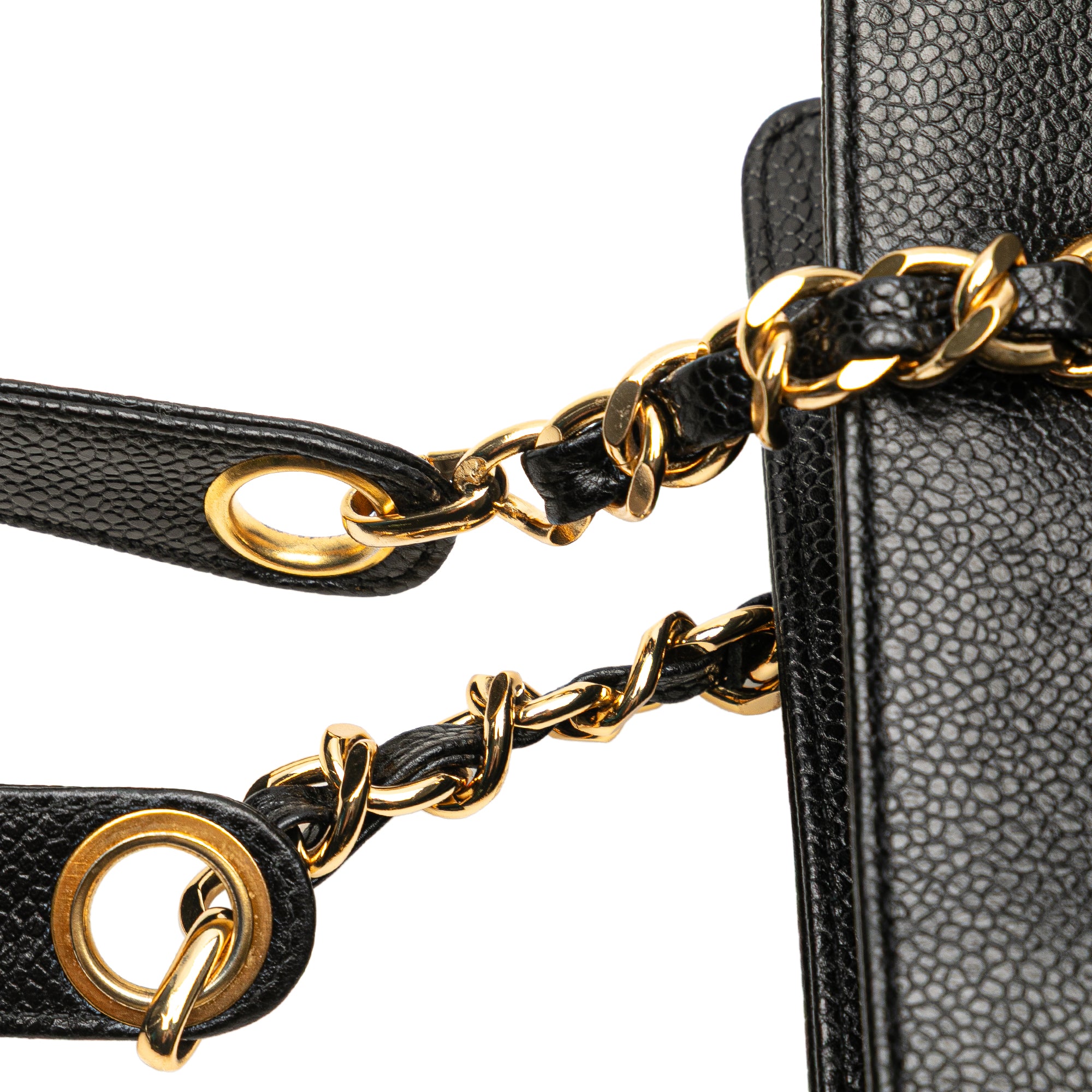 Triple CC Caviar Tote - Image 9