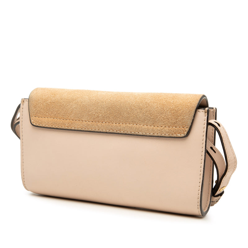 Mini Calfskin and Suede Faye Chain Crossbody - Image 2