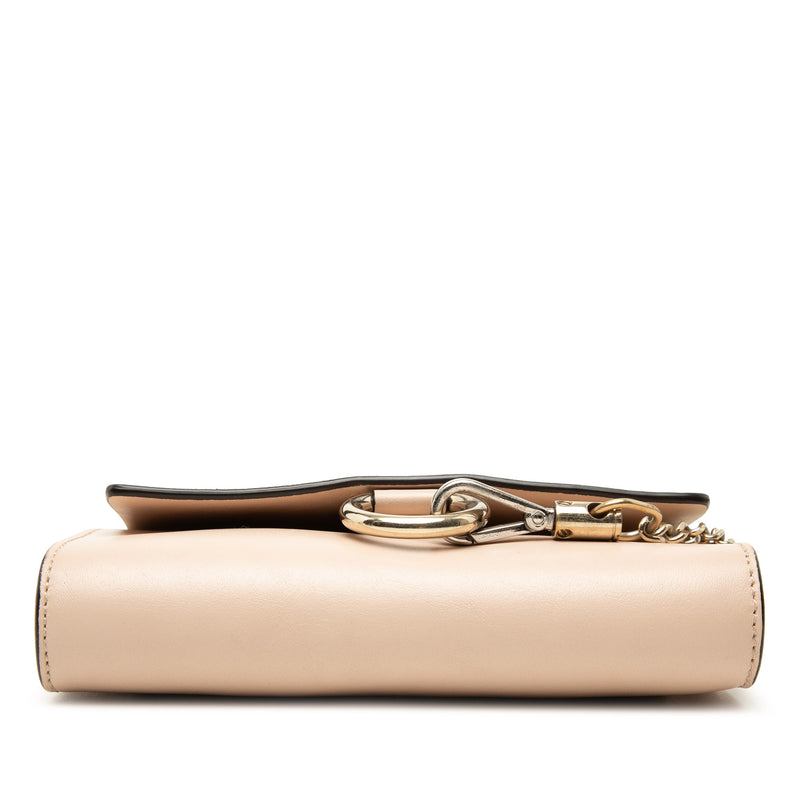 Mini Calfskin and Suede Faye Chain Crossbody - Image 3