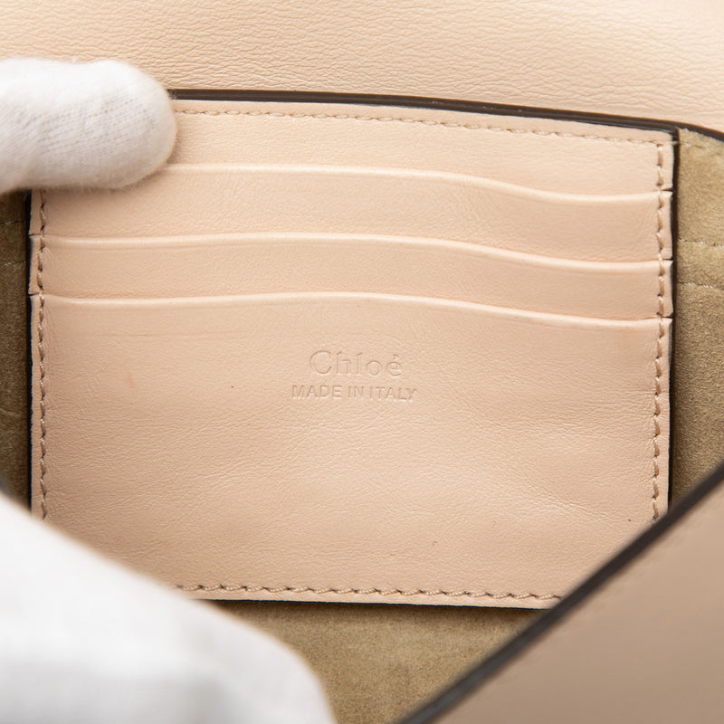 Mini Calfskin and Suede Faye Chain Crossbody - Image 5
