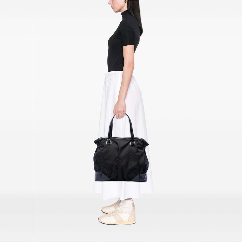 GG Nylon Full Moon Tote - Image 6