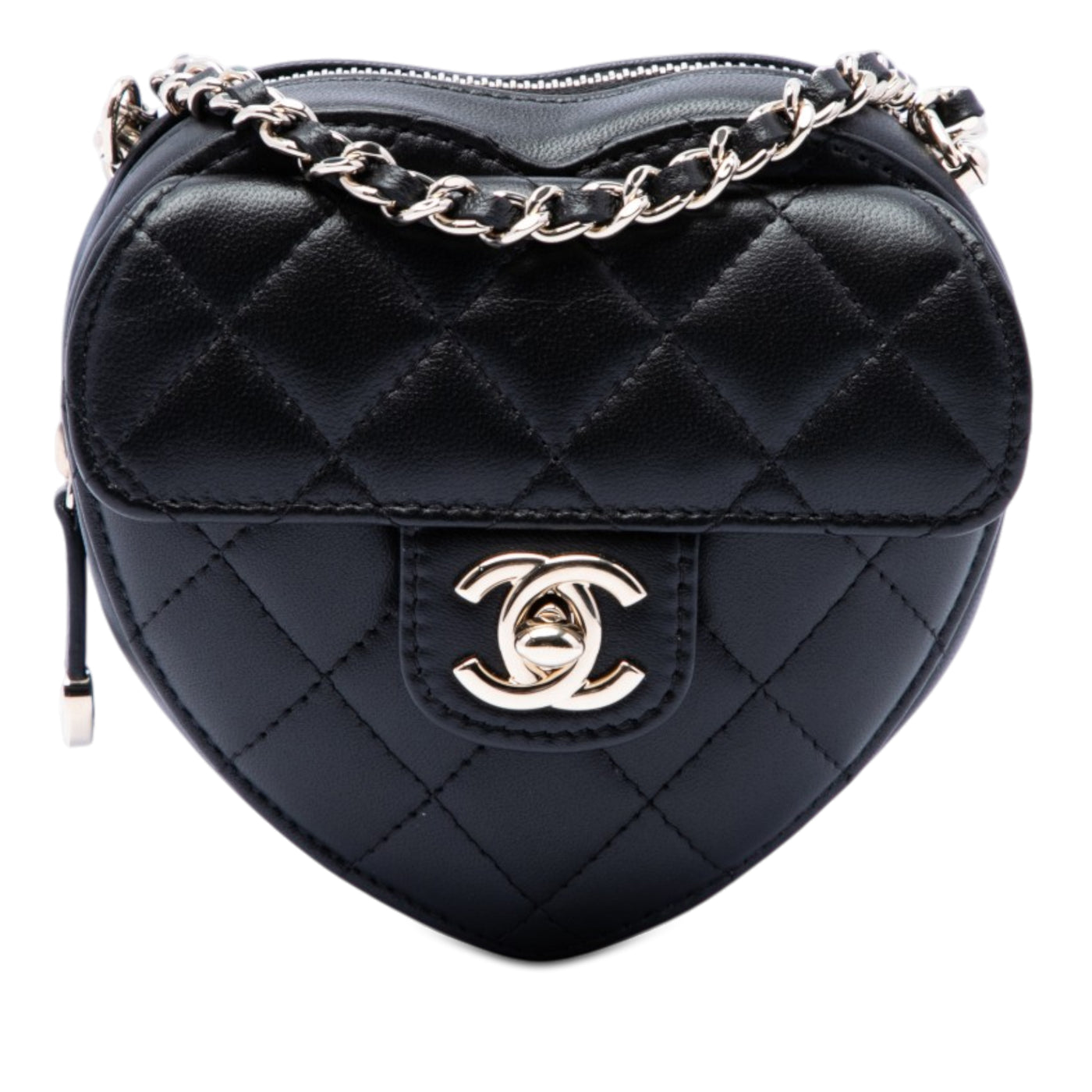 Mini Lambskin CC in Love Heart Crossbody - Image 1