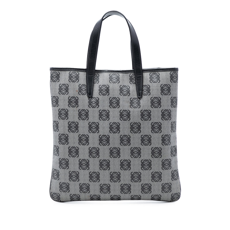 Anagram Coated Canvas Tote