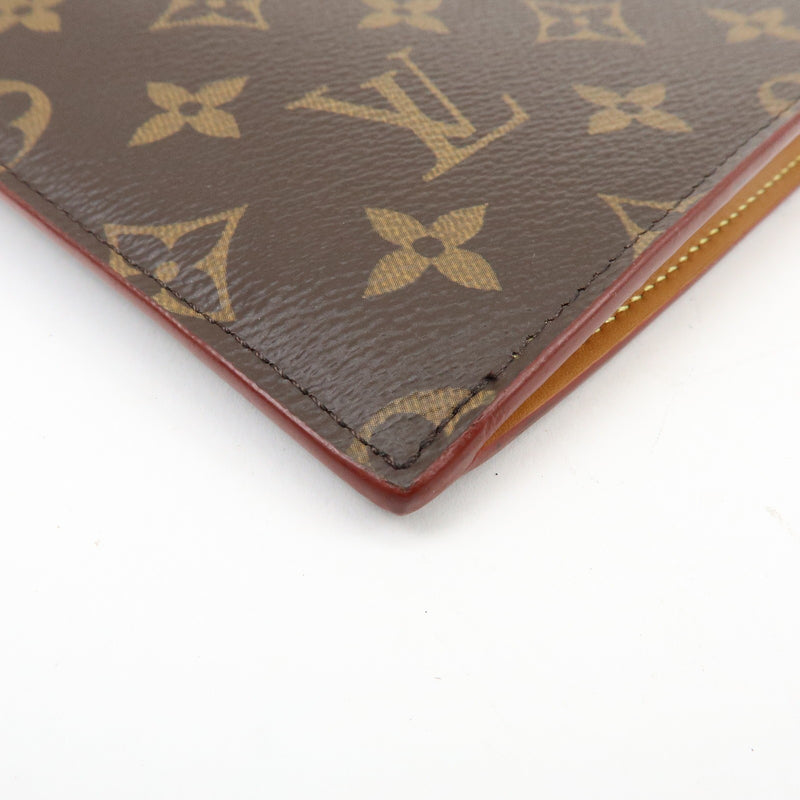 Louis Vuitton Legacy Chain Clutch Monogram Canvas Brown