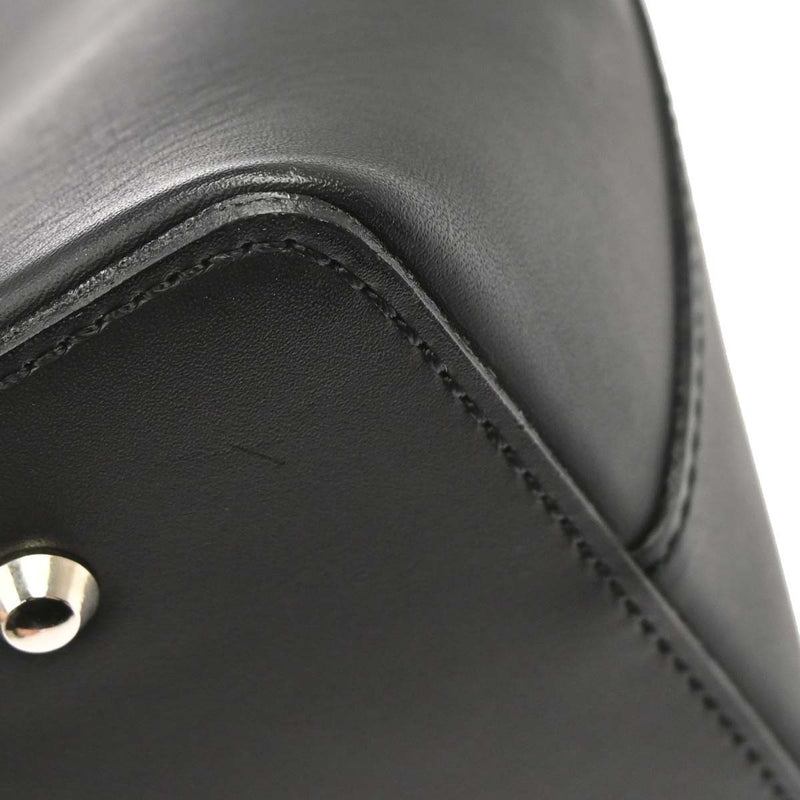 Burberry Handbag Leather Black Bag