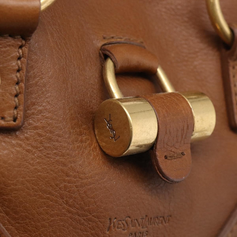 Saint Laurent Muse Leather Brown Bag