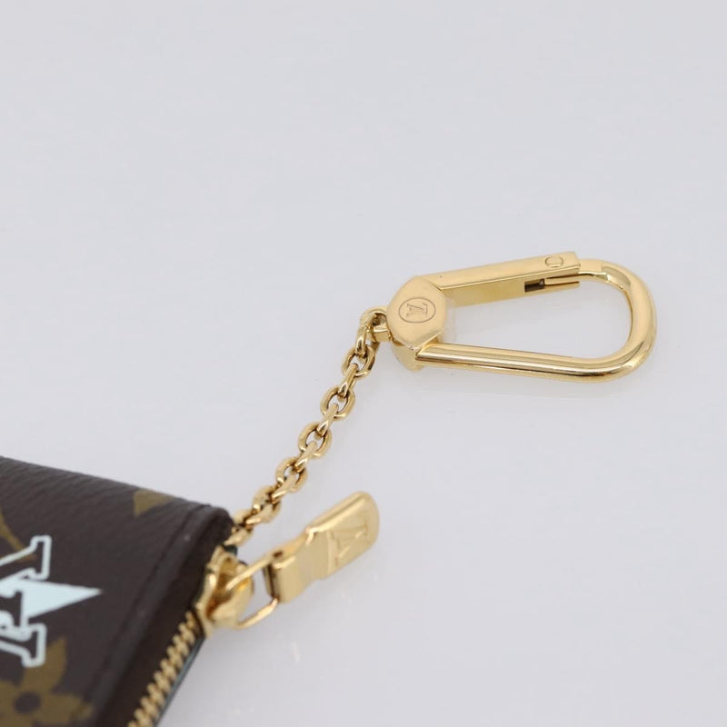 Louis Vuitton Pochette Clés Monogram Vivienne Brown Canvas Accessory