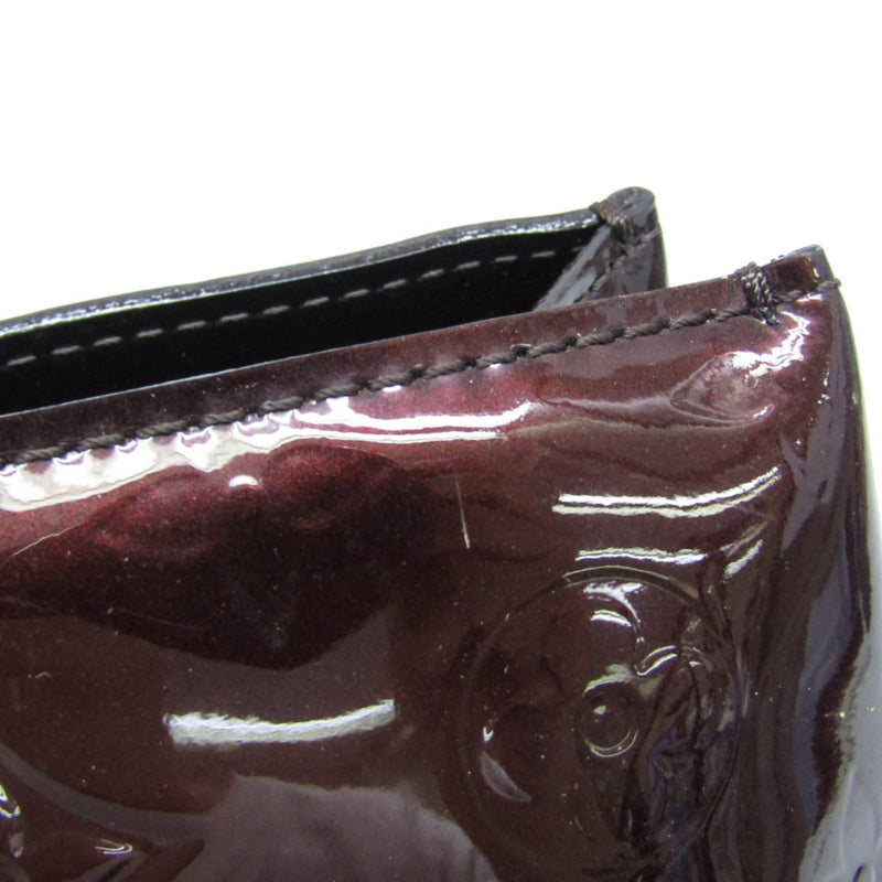 Louis Vuitton Wilshire Monogram Vernis Burgundy Patent_leather Bag