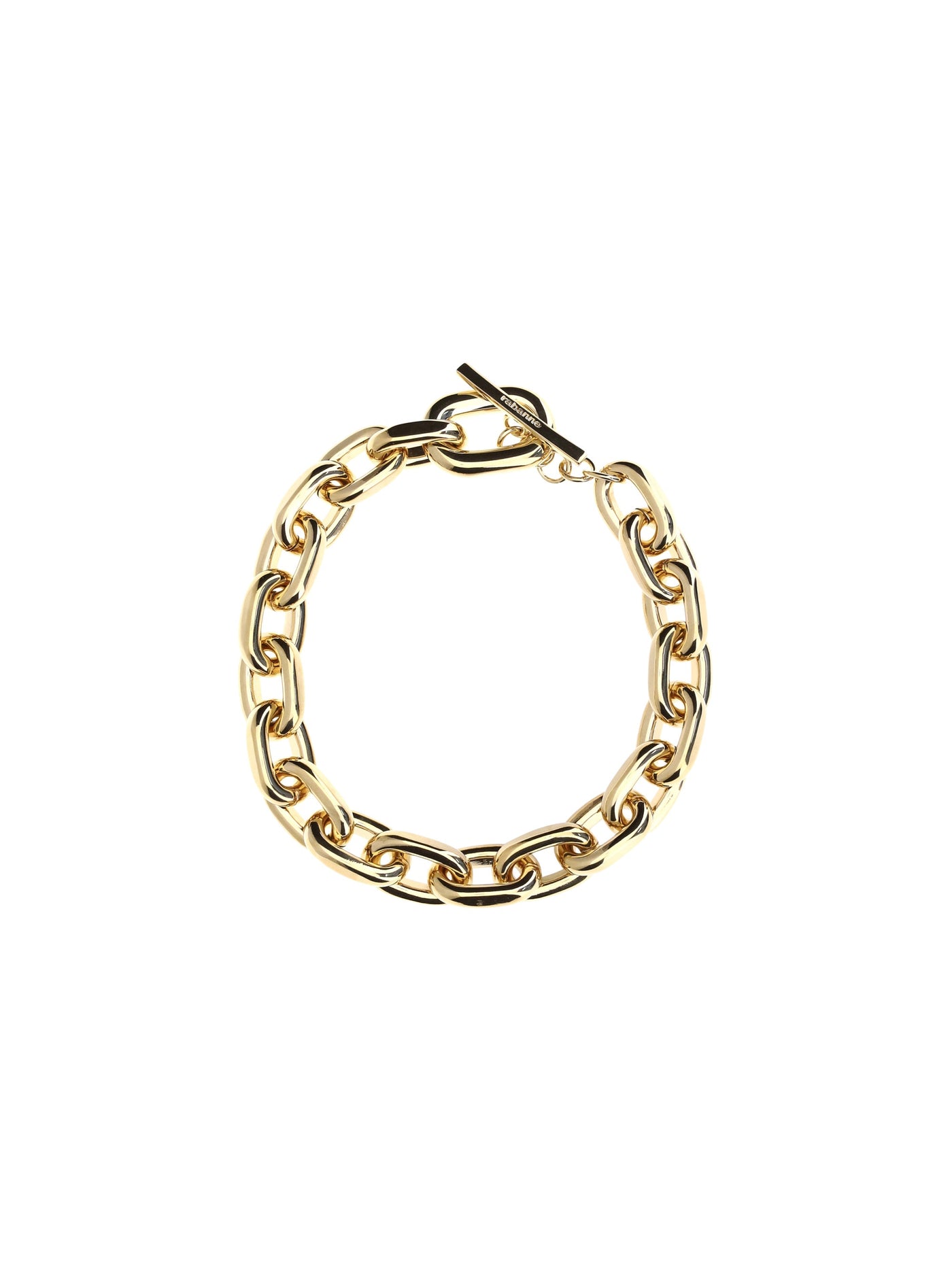 Rabanne Xl Link Necklace — Gold Aluminium Necklaces