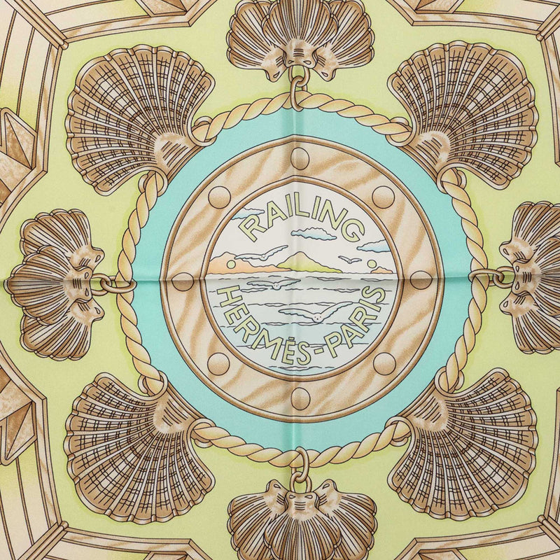 Railing Silk Scarf 90 - Image 9