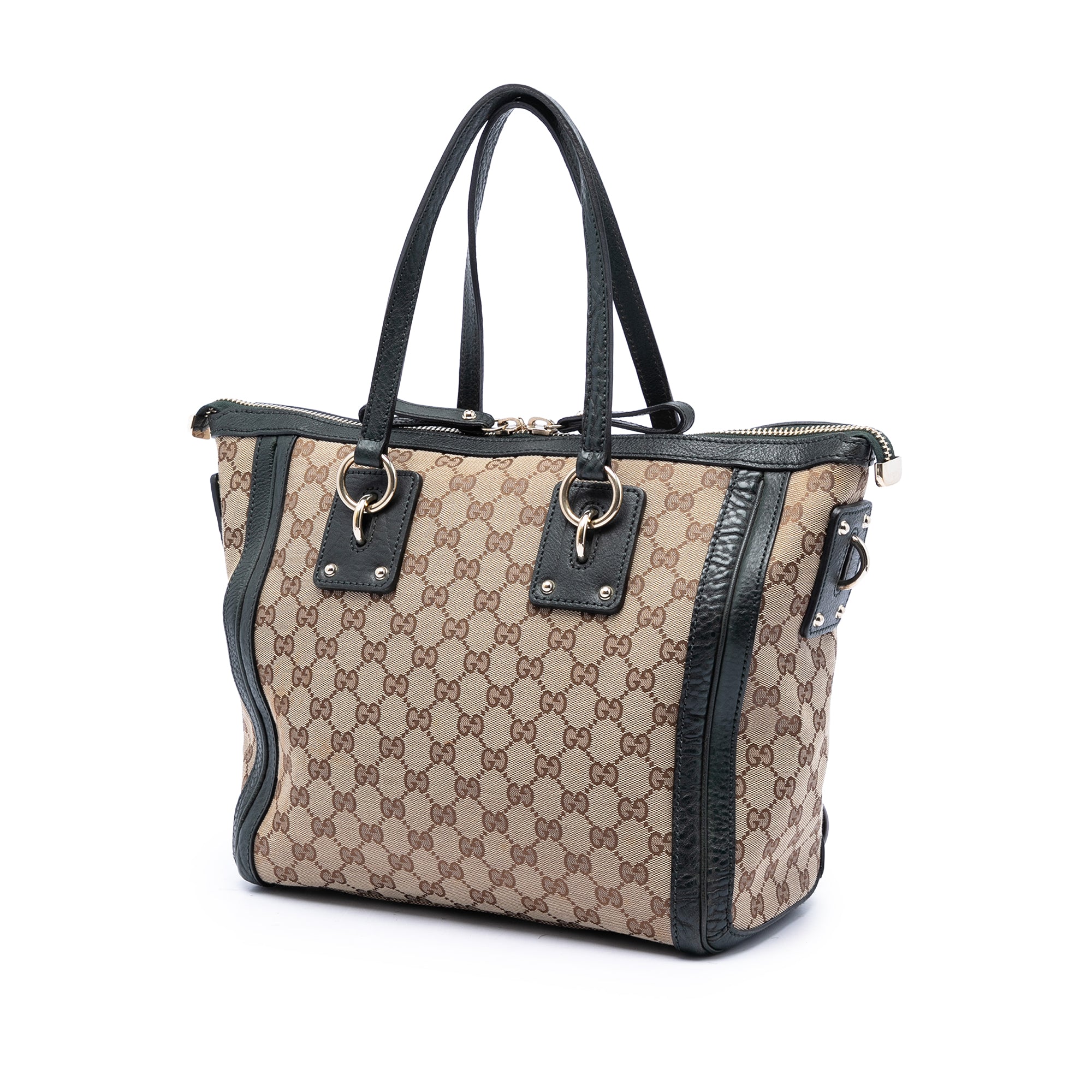 Medium GG Canvas Charm Satchel - Image 2