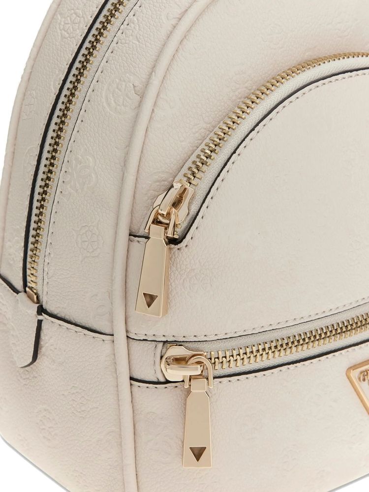 Guess Shoulder Bag — White Polyurethane