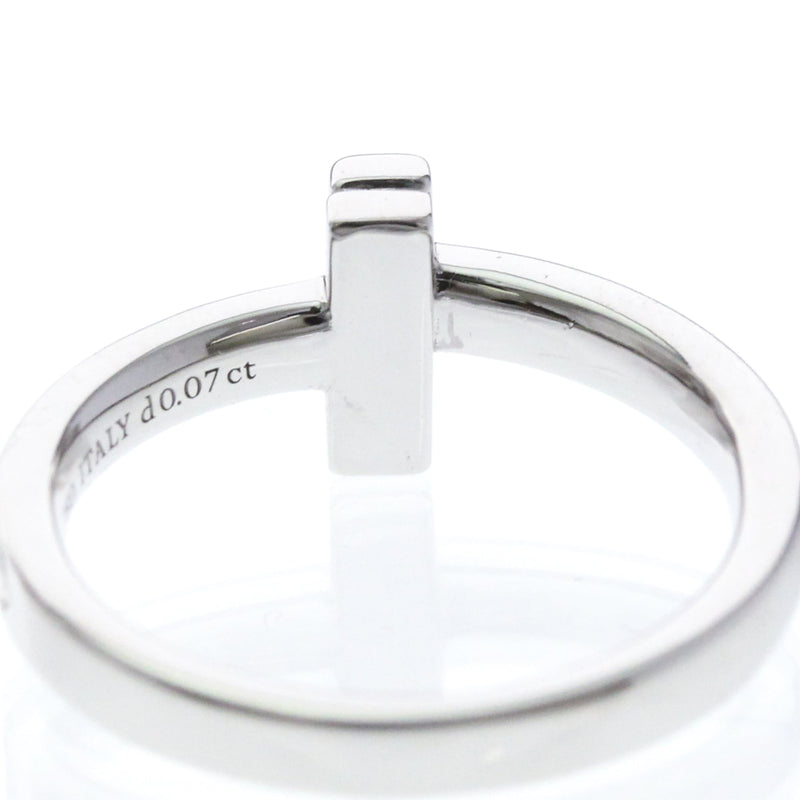 Tiffany & Co. T One Ring - Diamond White Gold Silver White_gold Bijoux