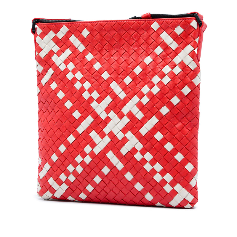 Bicolor Nappa Intrecciato Crossbody - Image 2