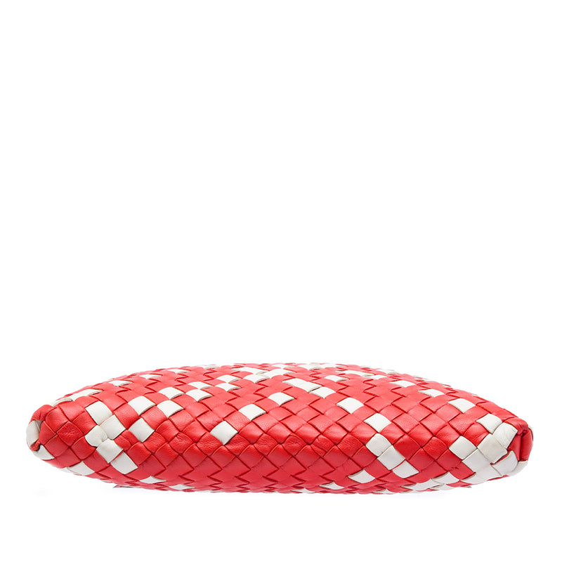 Bicolor Nappa Intrecciato Crossbody - Image 3