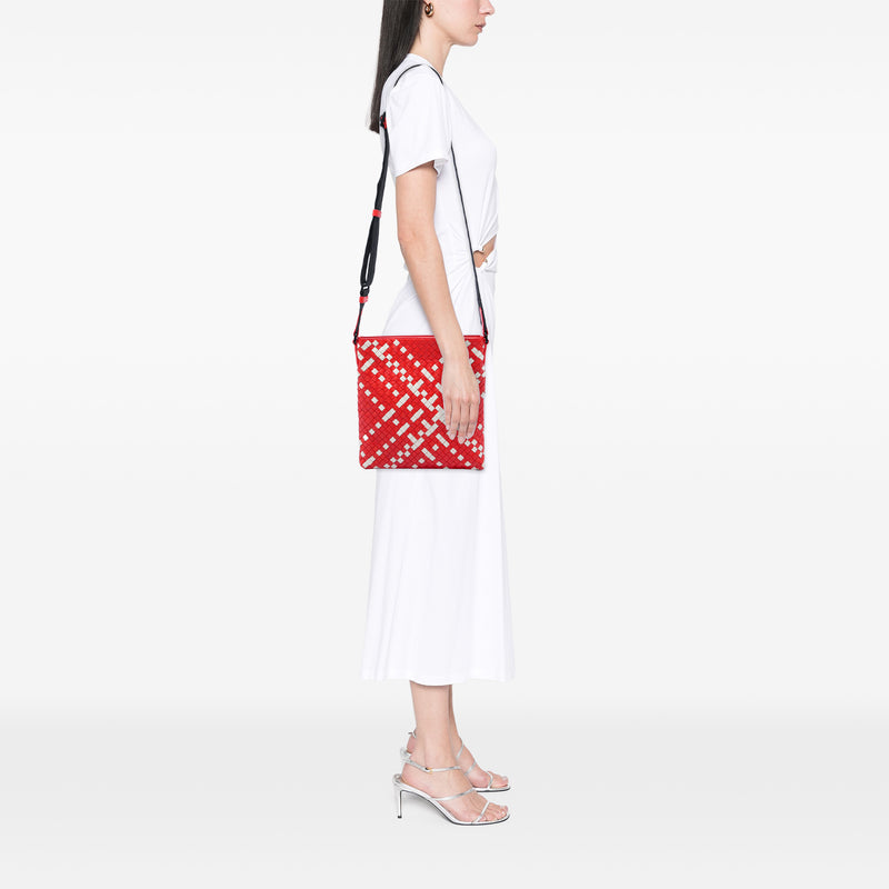 Bicolor Nappa Intrecciato Crossbody - Image 5