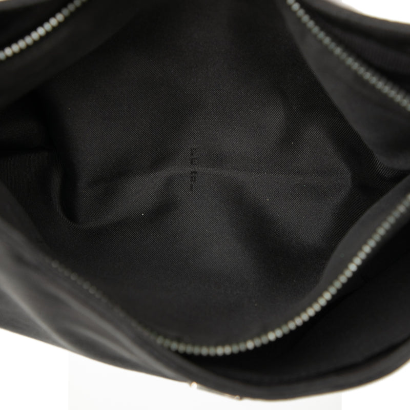 FF Zebra Print Canvas Shoulder Bag - Image 4