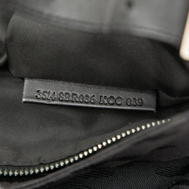 FF Zebra Print Canvas Shoulder Bag - Image 6