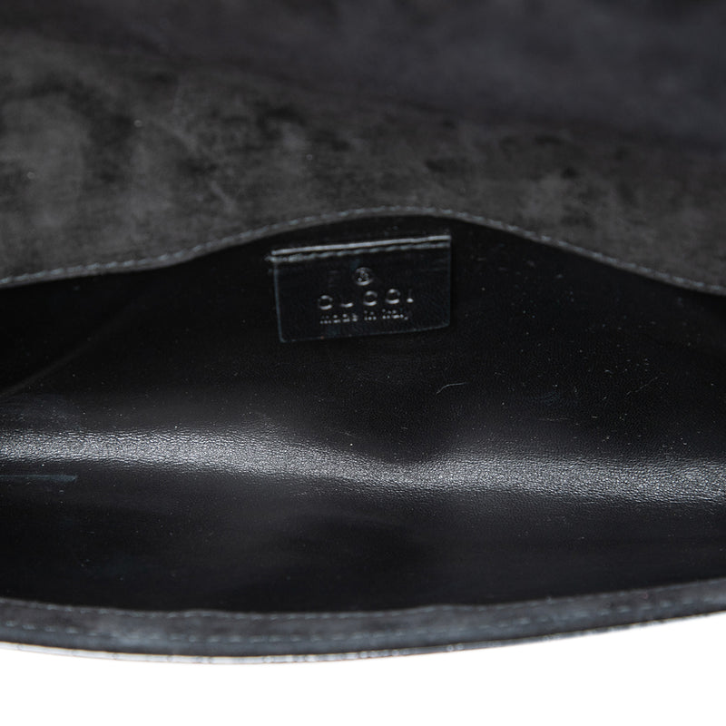 Microguccissima Patent Broadway Clutch - Image 4