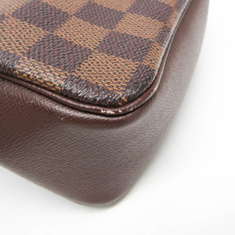 Louis Vuitton Trousse Make Up Damier Brown Canvas Bag