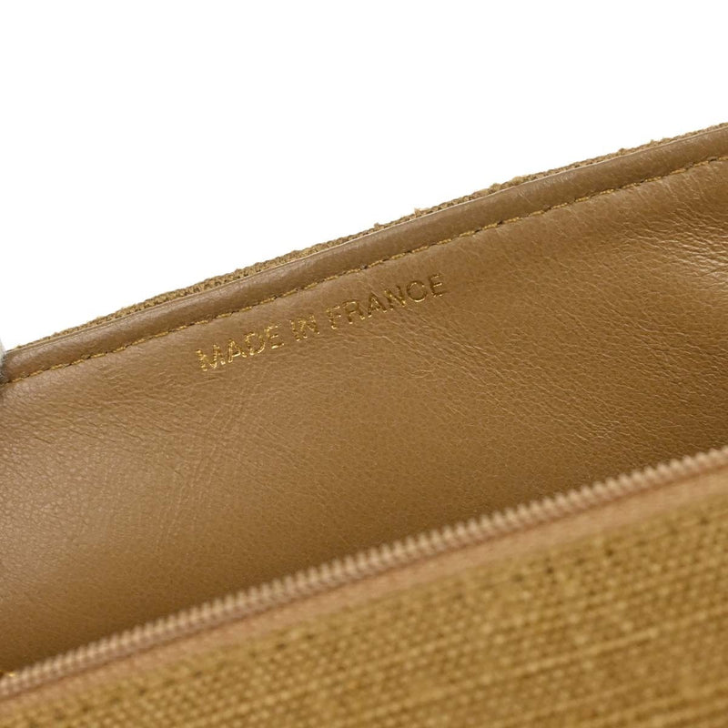 Chanel Vintage Diana Flap Quilted Canvas Brown Bag