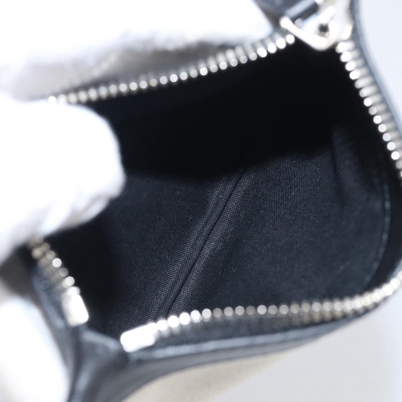 Balenciaga Navy Cabas Canvas With Leather White Bag