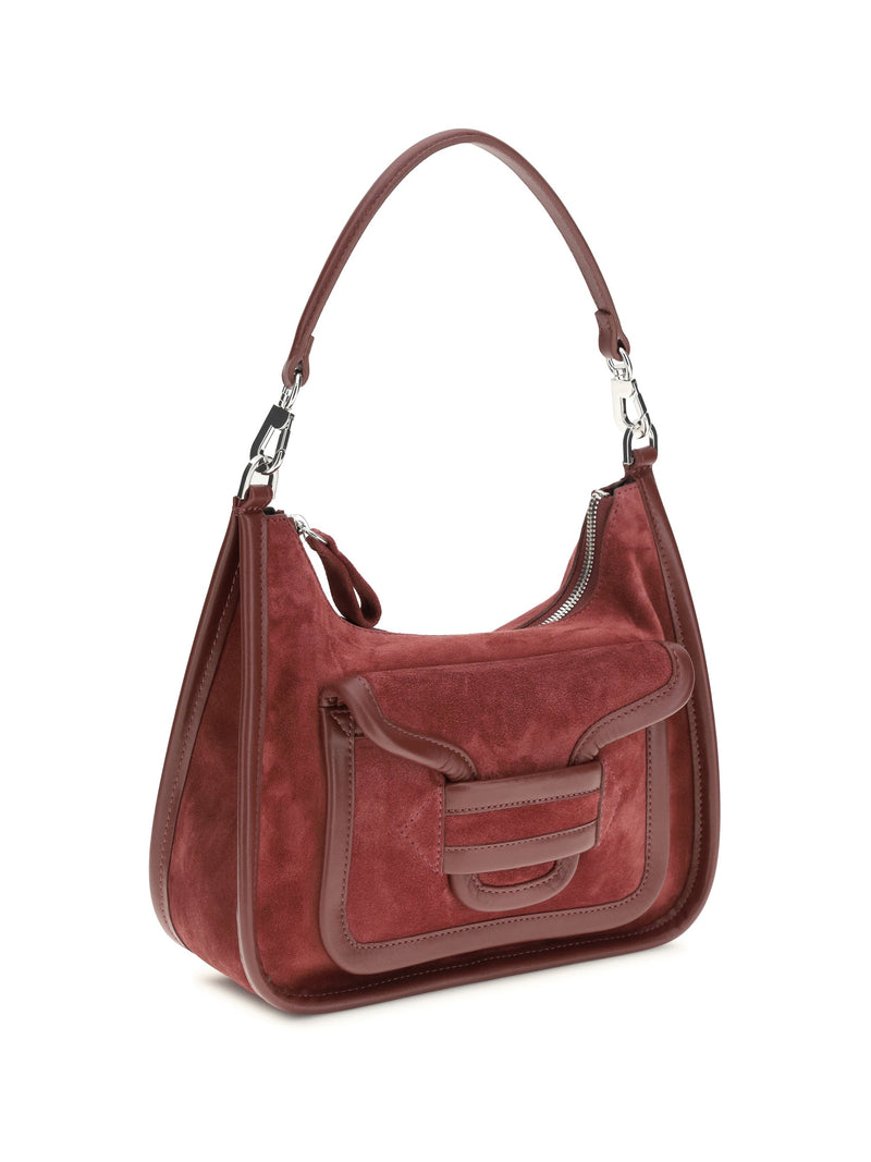 Pierre Hardy Shoulder Bag — Burgundy Calf Leather Bos Taurus