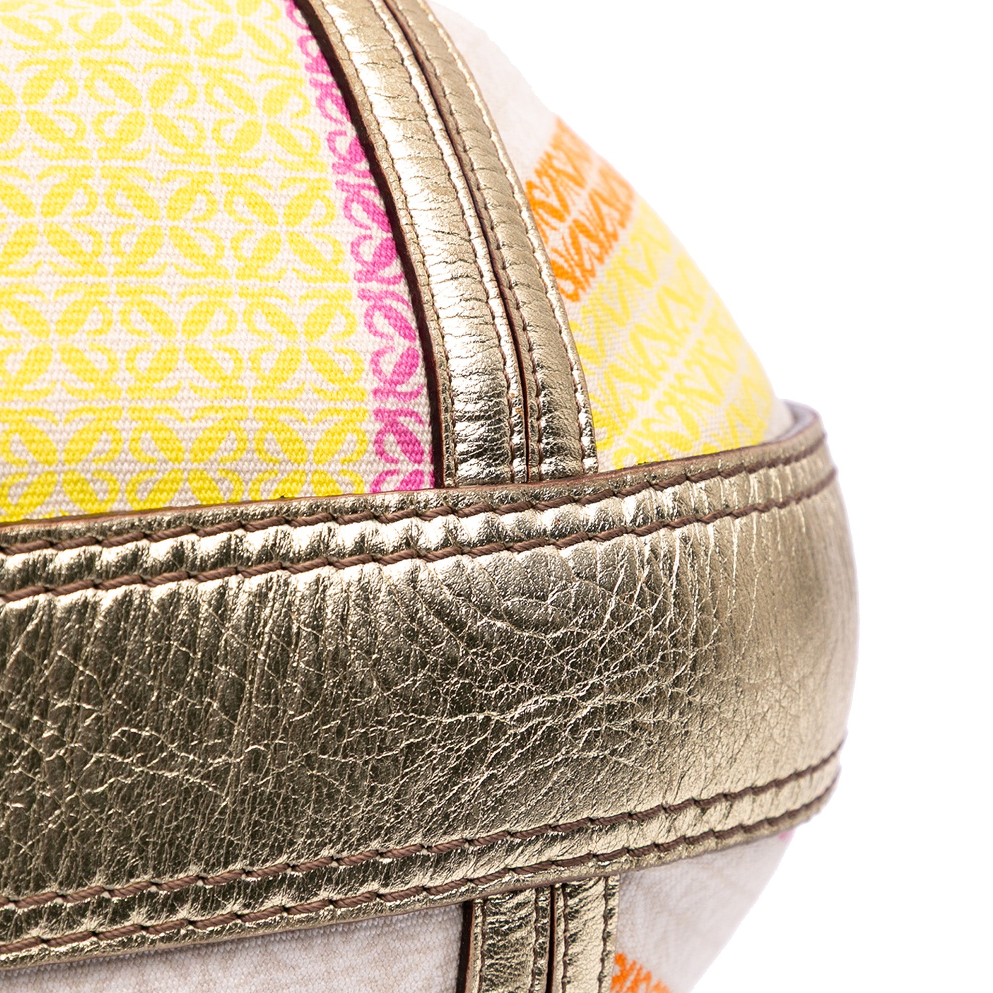 Anagram Canvas New Road Shoulder Bag - Image 7