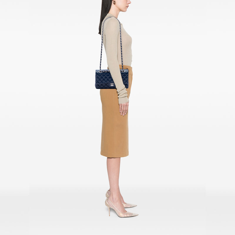 Medium Classic Caviar Double Flap - Image 6