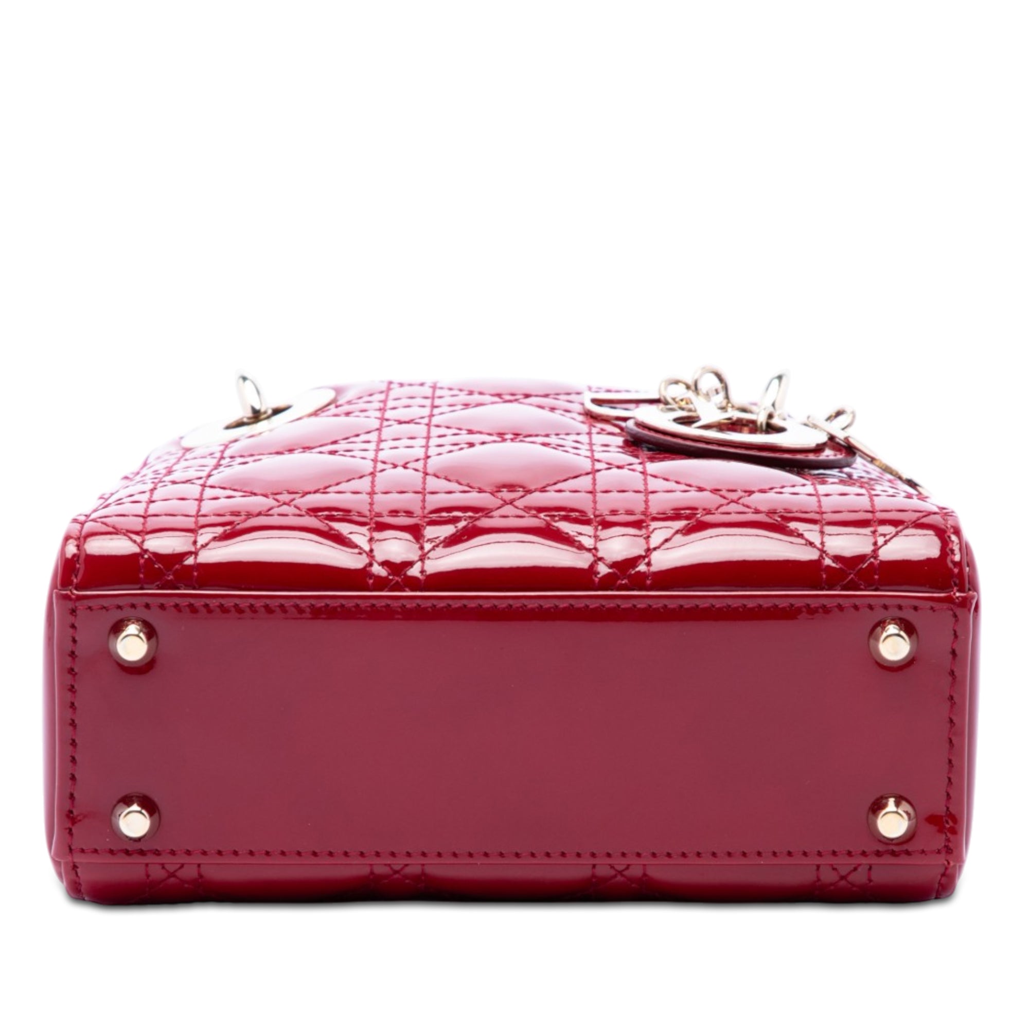 Mini Patent Cannage Lady Dior - Image 3