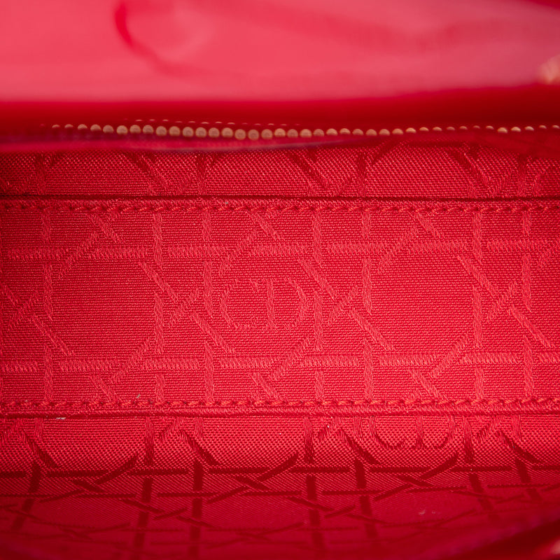 Mini Patent Cannage Lady Dior - Image 4