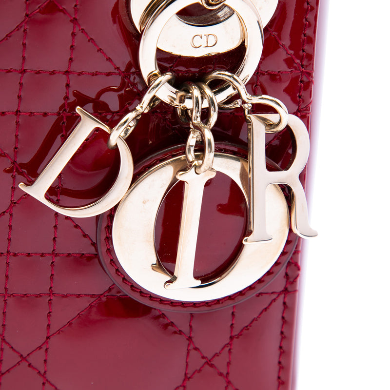 Mini Patent Cannage Lady Dior - Image 5