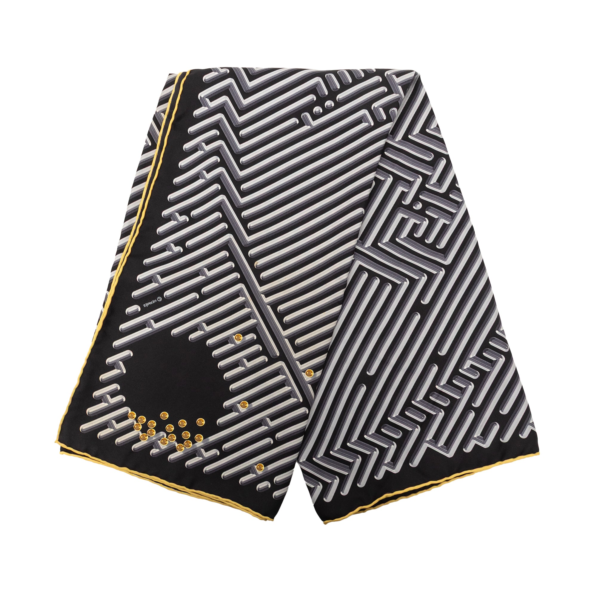 Parcours DH Silk Scarf 90 - Image 1