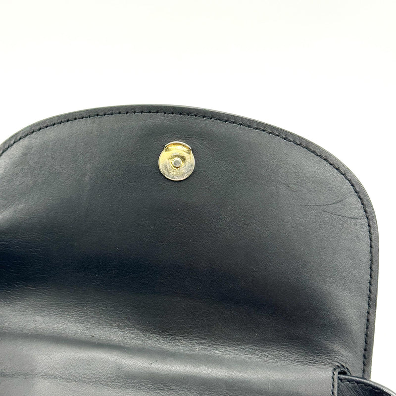 Saint Laurent Kaia Leather Black Bag