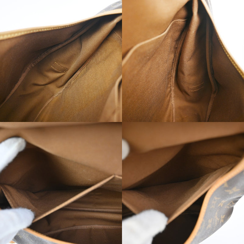 Louis Vuitton Saumur Monogram Canvas Brown Bag