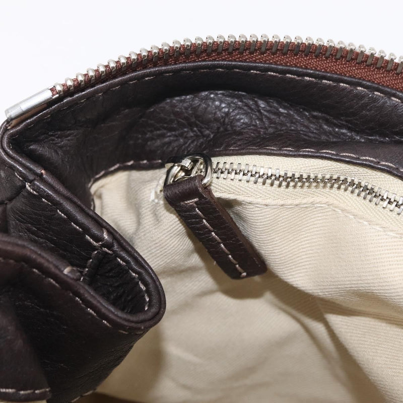 Chloe Paddington Lock Leather Brown Bag