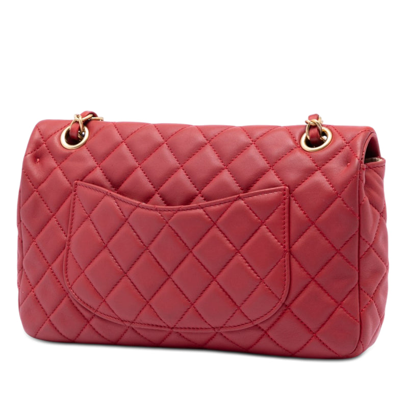 Medium Classic Lambskin Marine Charms Single Flap - Image 2