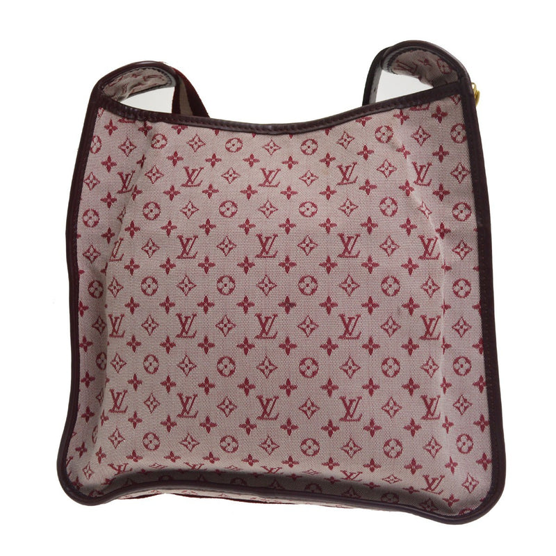 Louis Vuitton Mary Kate Messenger Mini Lin Burgundy Canvas