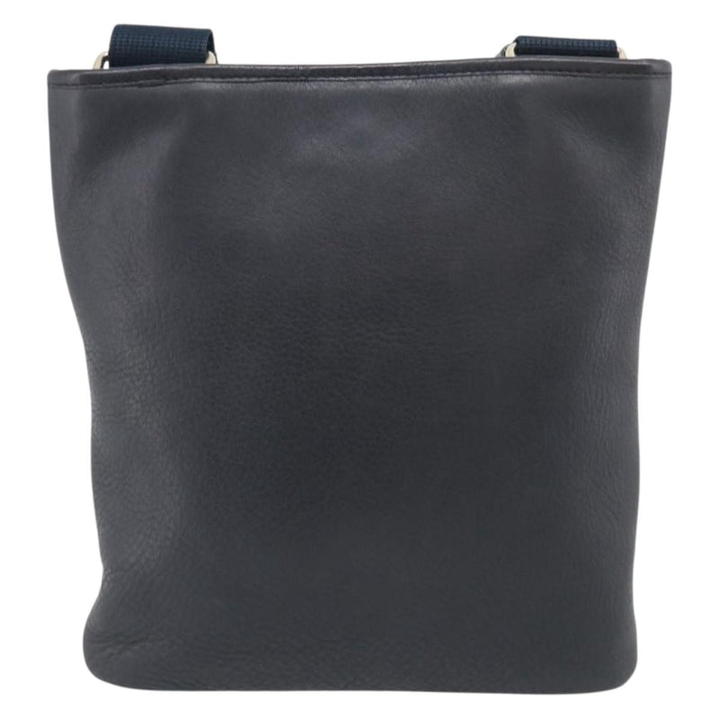 Saint Laurent Vintage Shoulder Bag Leather Black