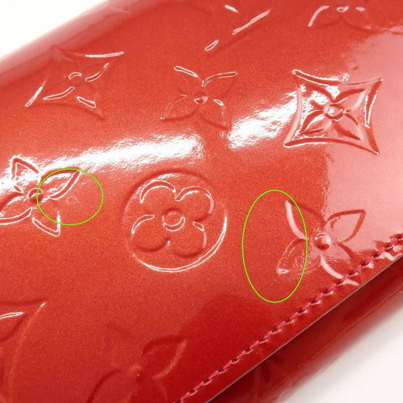 Louis Vuitton Chaine Monogram Vernis Red Patent_leather Bag