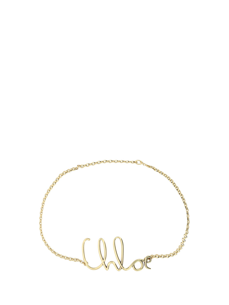 Chloé Metal Chain Belt — Gold Brass