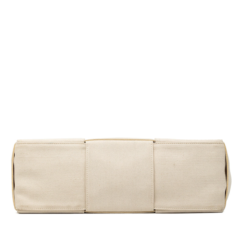 Medium Canvas Maxi Intrecciato Arco Tote - Image 3