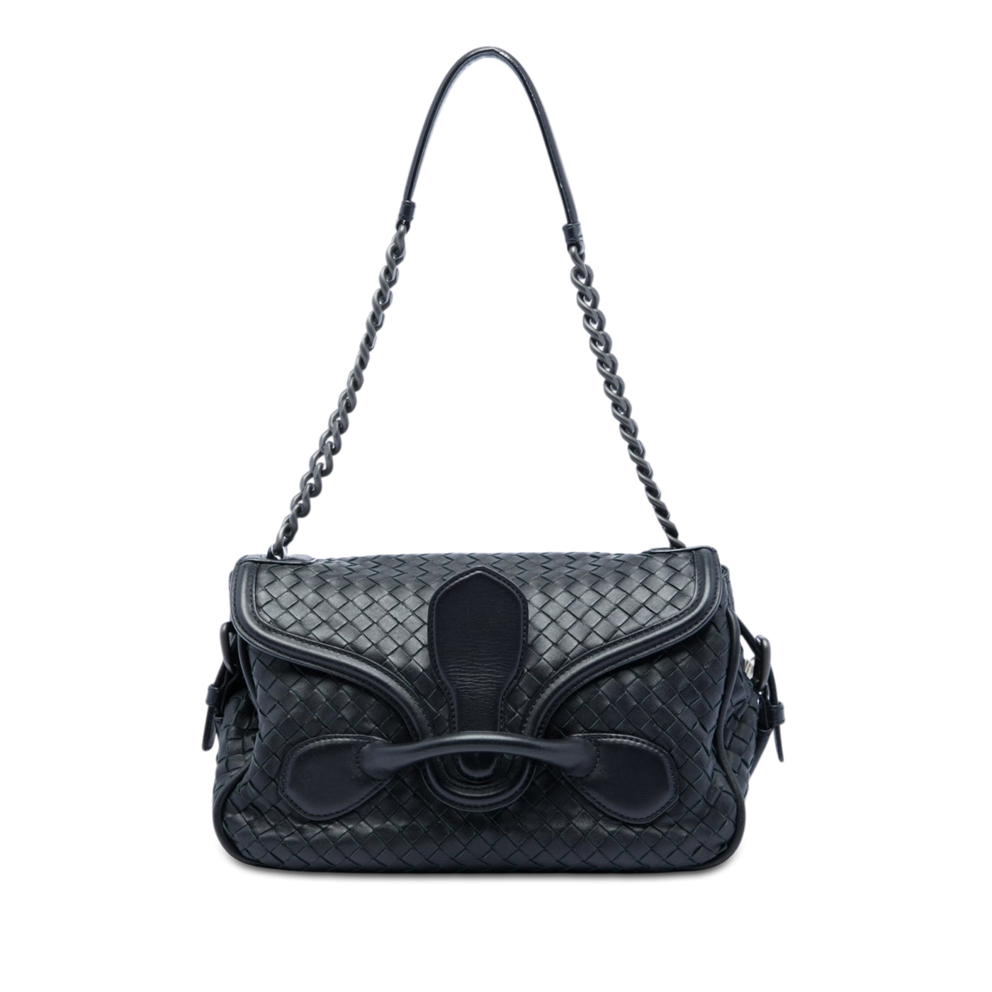 Nappa Intrecciato Rialto Shoulder Bag - Image 1