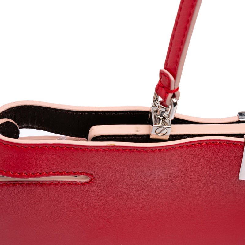 Leather Peekaboo Clutch Crossbody - Image 10