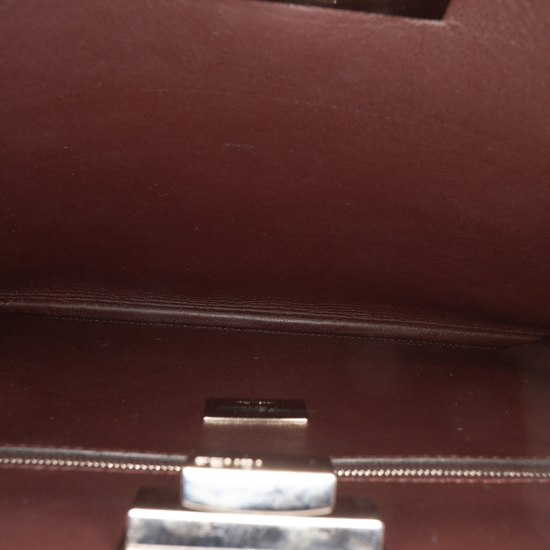 Leather Peekaboo Clutch Crossbody - Image 4
